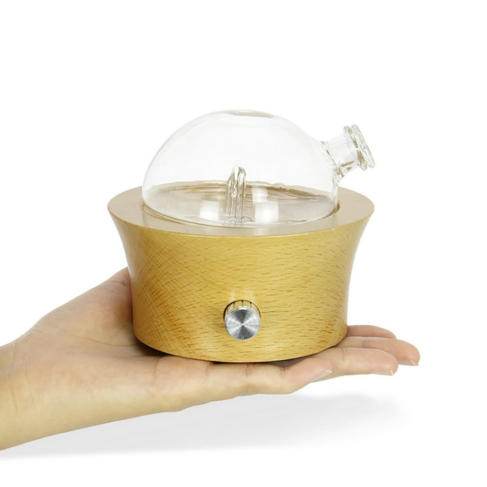 bamboo glass aroma ultrasonic diffuser